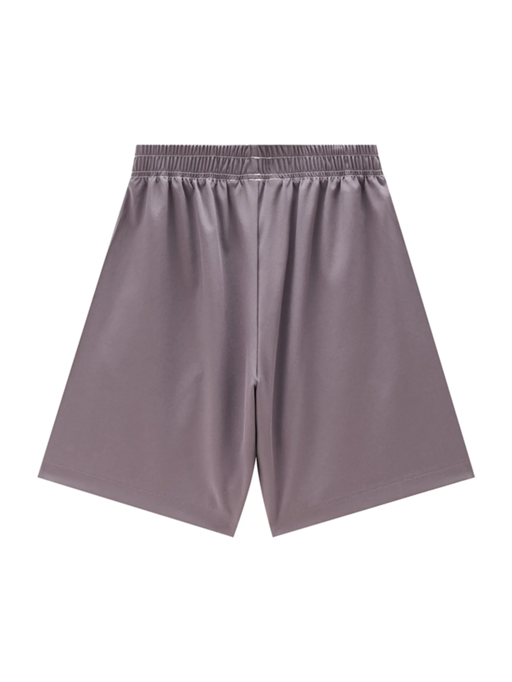 GIORDANO Women's Beau Monde Regular 4-Way Stretch Shorts (Online Exclusive) Purple