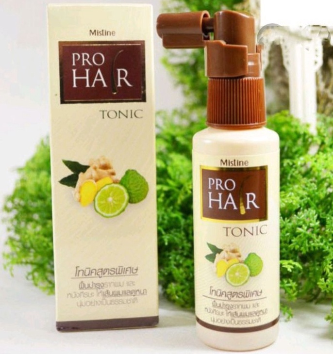 Тоник для укрепления с имбирем, бергамотом Mistine 50 мл