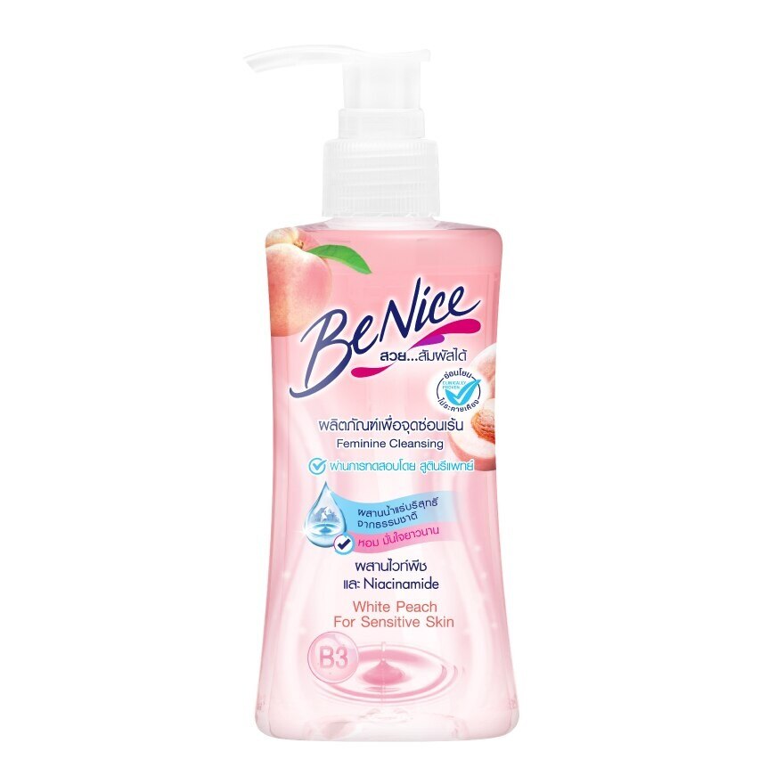 Benice Feminine Cleansing White Peach 150 Ml.