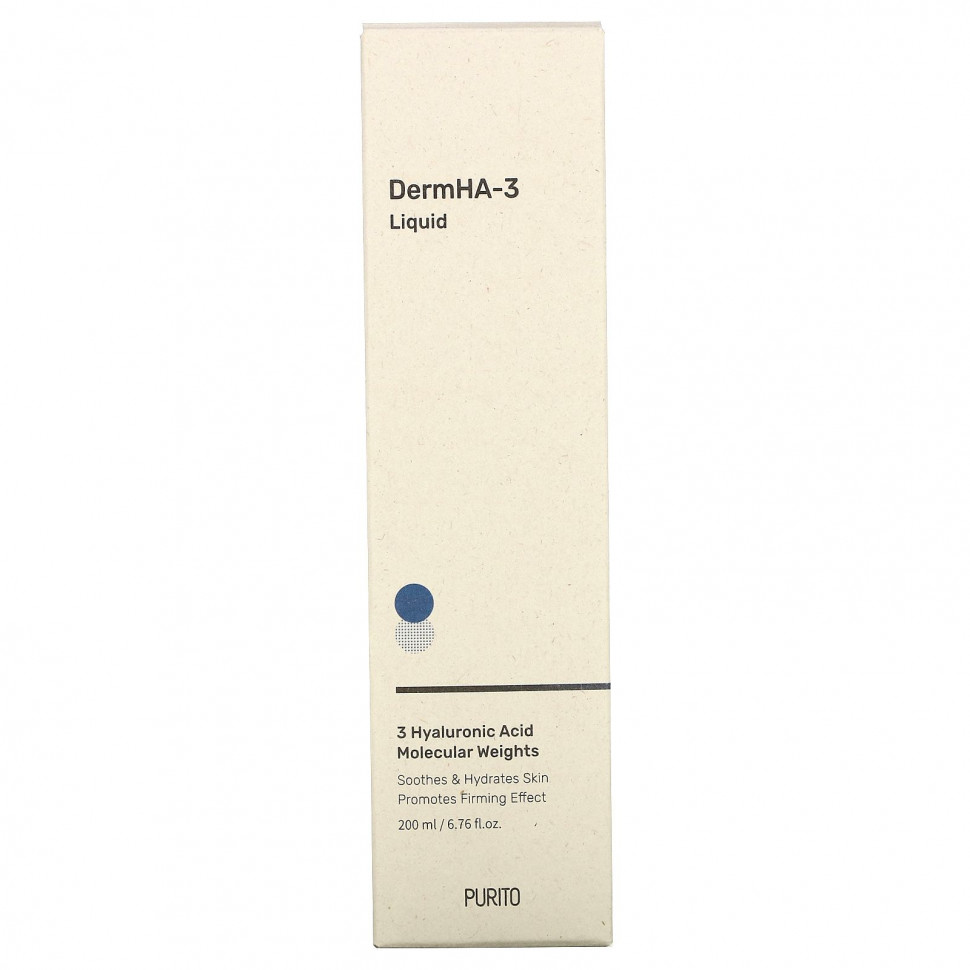Purito, DermHA-3, жидкость, 200 мл (6,76 жидк. Унции)