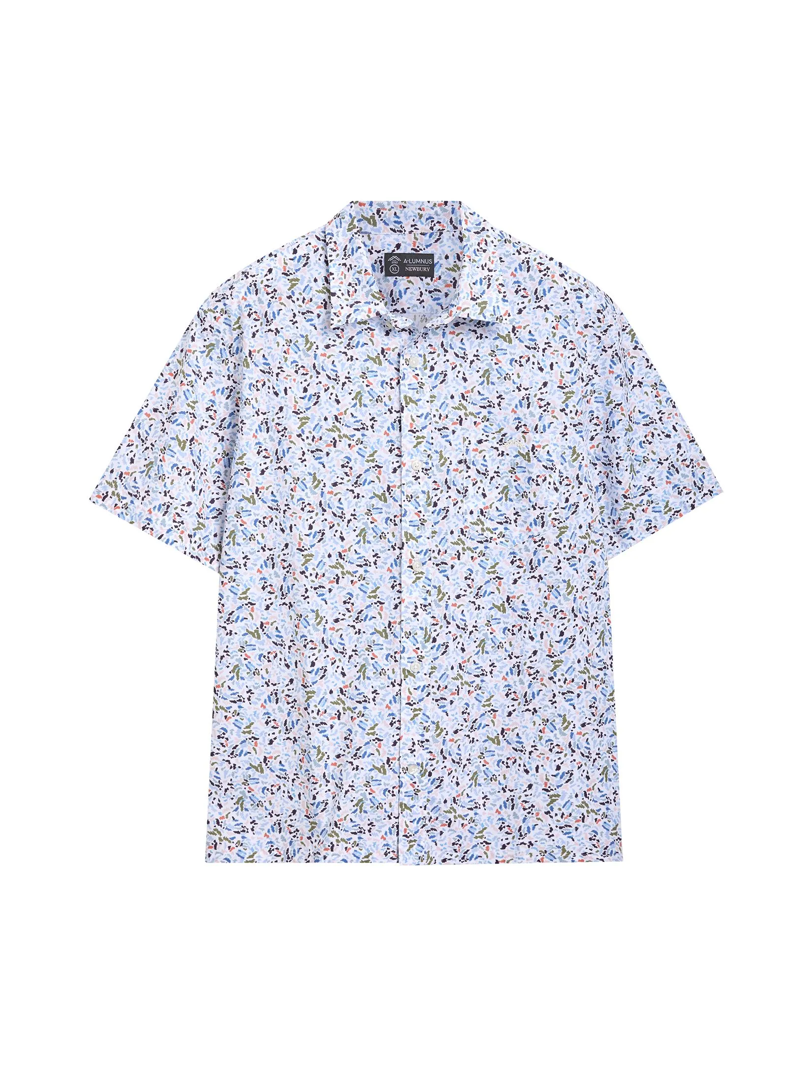 ALUMNUS Men Shirt Short Sleeves 2510SSRL29 Off White