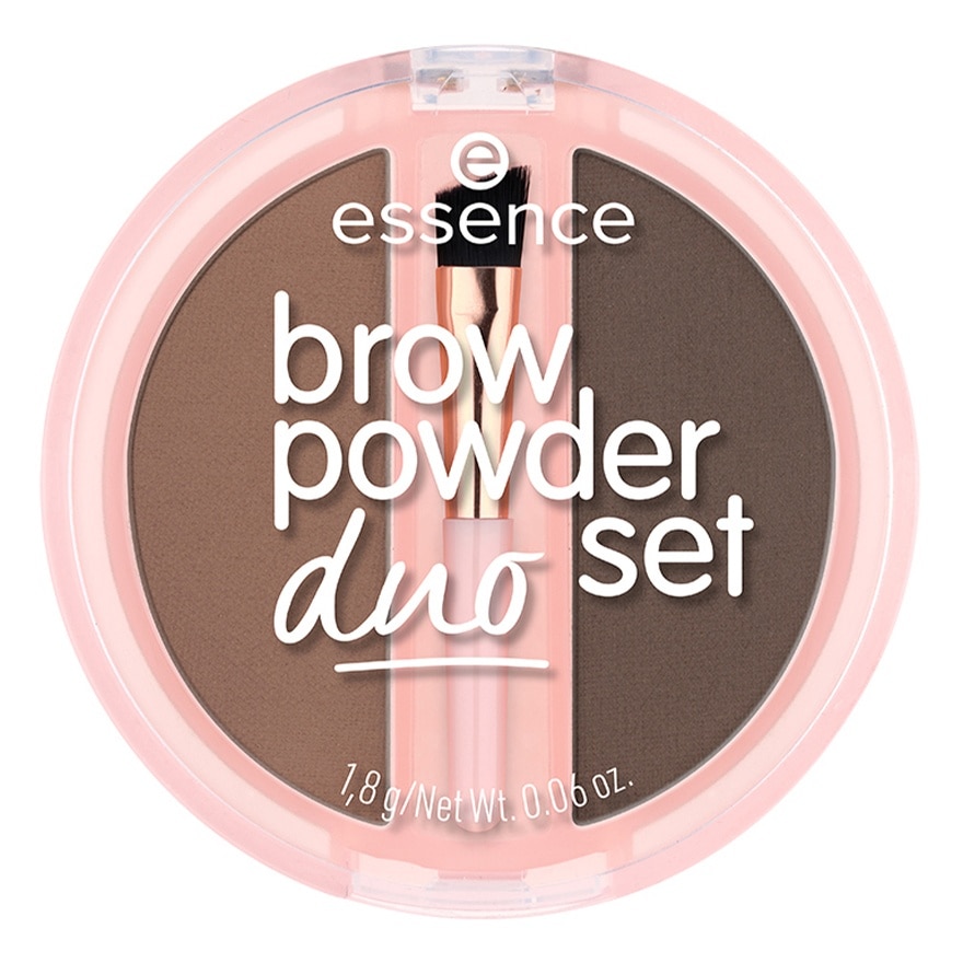 Essence Brow Powder Duo Set 02 - 02 Medium