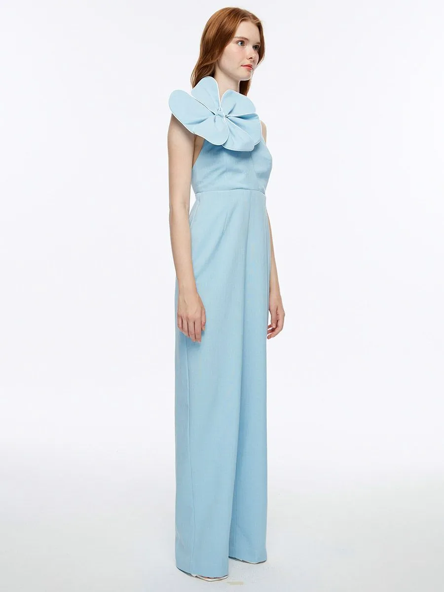 JANESUDA (AW23) Blue Long Jumpsuit