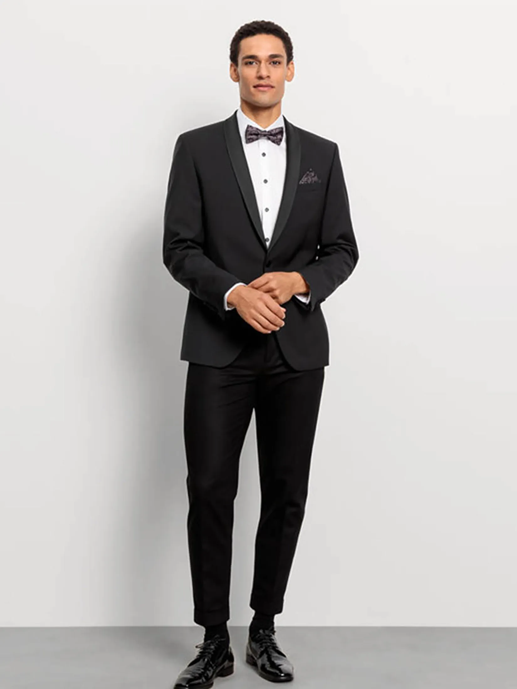 OLYMP MEN SHIRT LONG SLEEVES BUSINESS SHIRT SUPER SLIM FIT WHITE