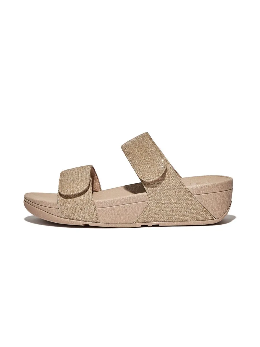 FitFlop™ WOMEN'S LULU ADJUSTABLE SHIMMERLUX FZ9-A94 BEIGE