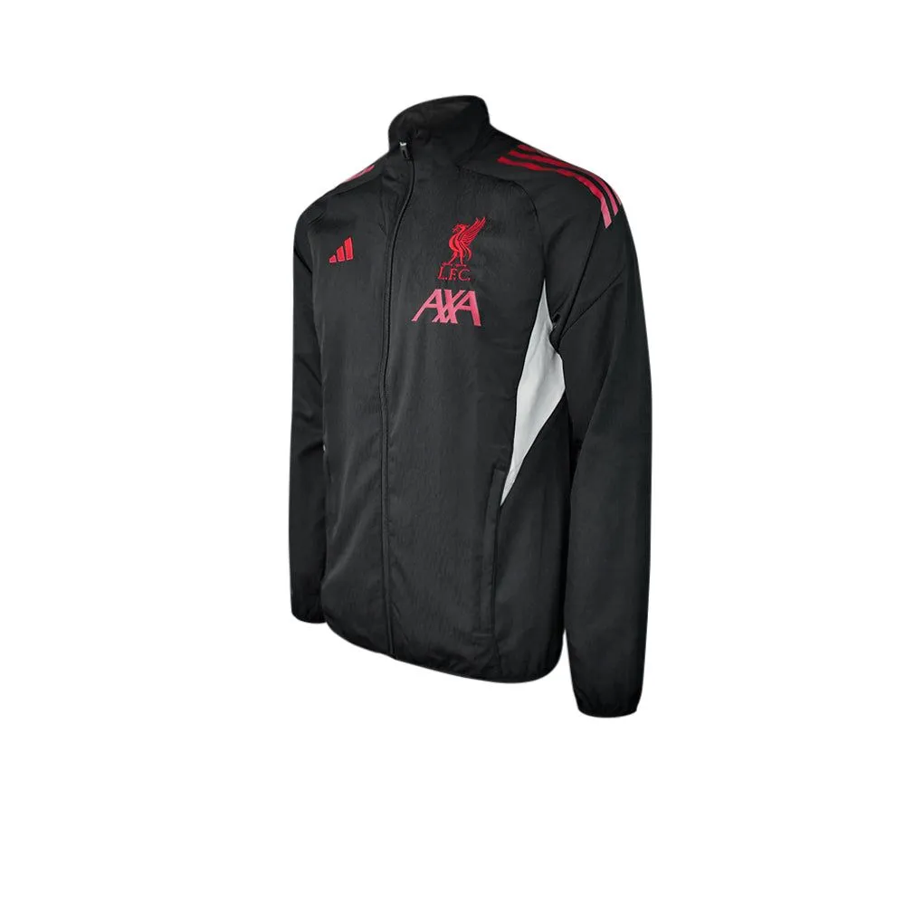 ADIDAS Liverpool FC Tiro 25 Competition Presentation Men Football Jacket Black - AD001AP289ENTH