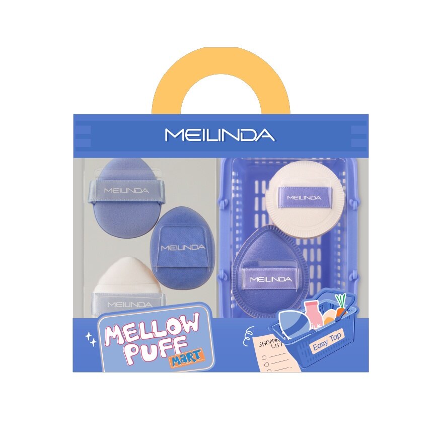 Meilinda Mellow Puff Mart 5pcs. Easy Tap