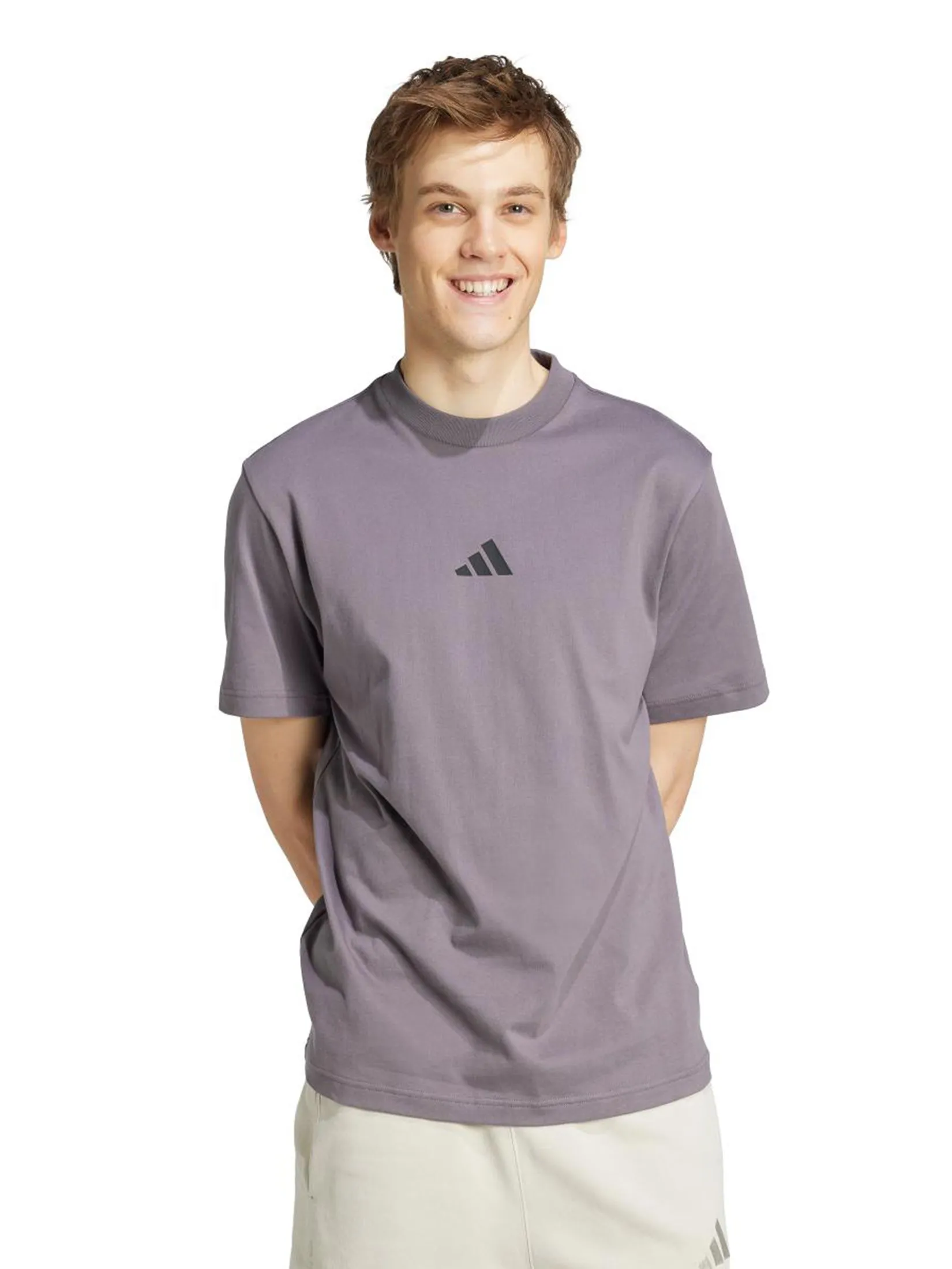 ADIDAS Men T-Shirt City Escape Smoky Purple