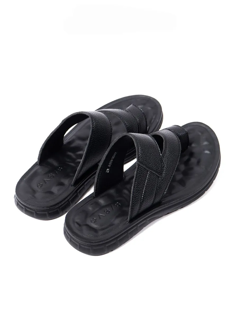 OASIS Men's Slip-on Sandals Black