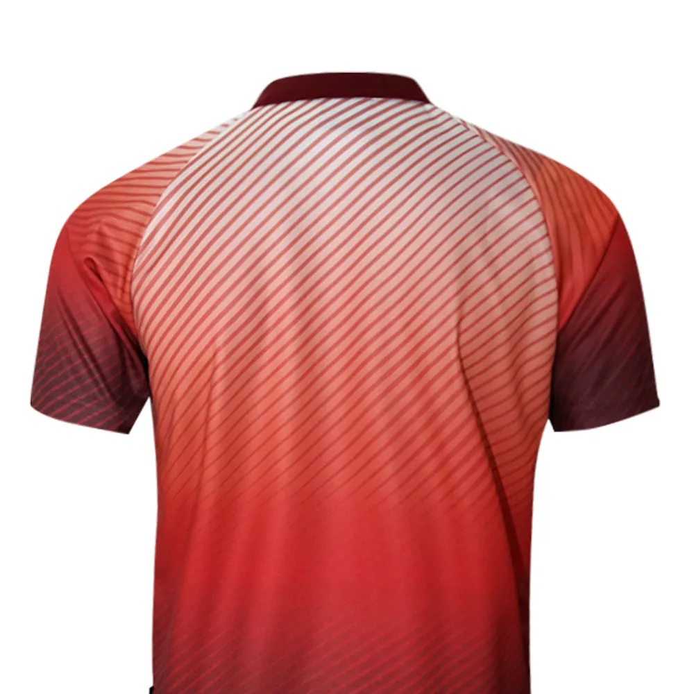 FUTBOLX Team 2025 Men Football Polo Shirt Red - FU635AP376EOTH