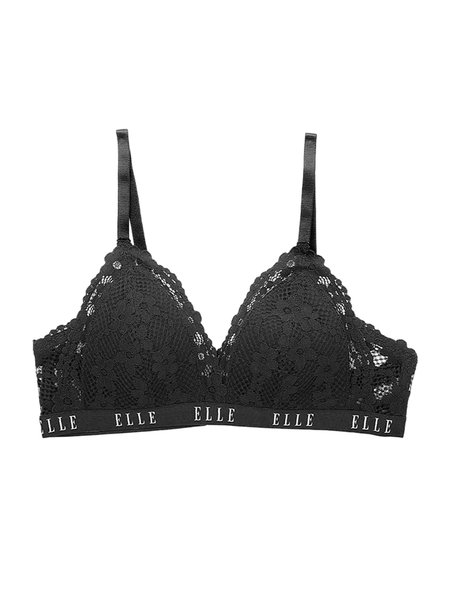 ELLE LINGERIE BRASSIERE PADDED BRA LB6719BL BLACK