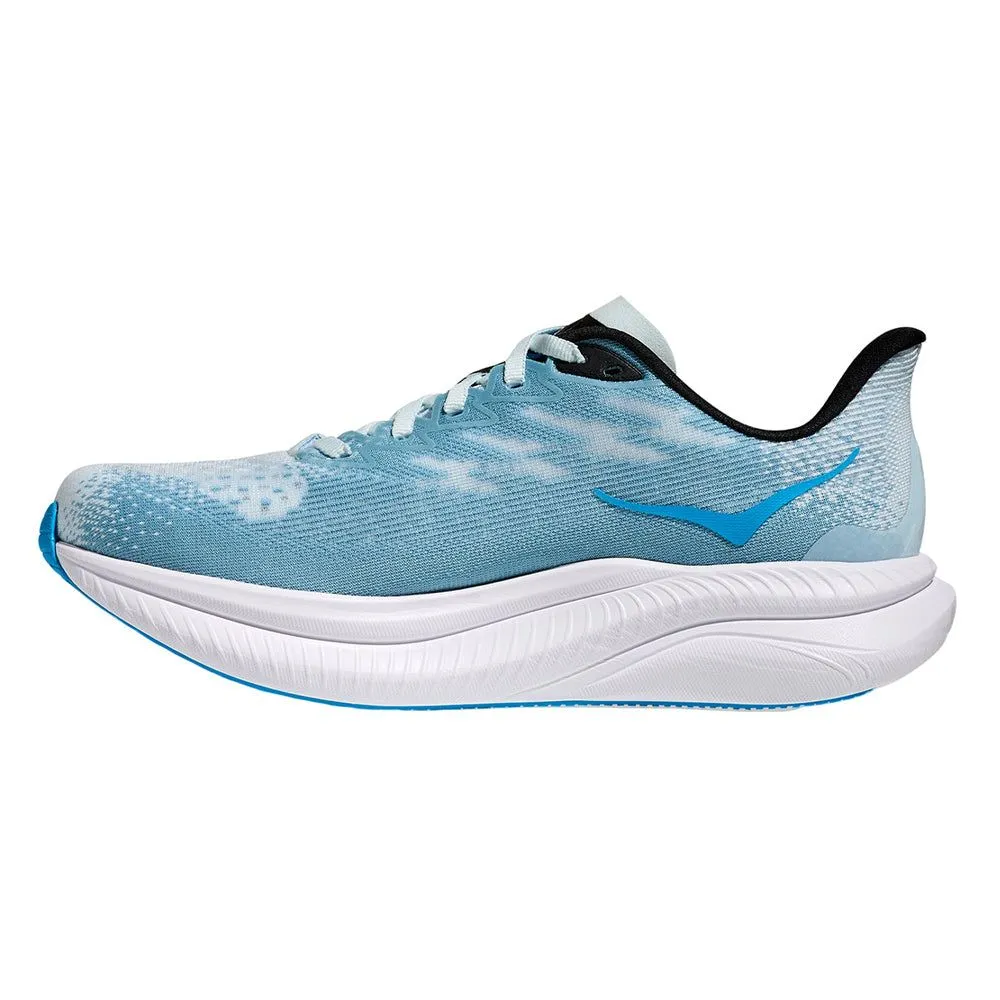 HOKA Women Running Shoes Mach 6 Wide Blue - HO229SH127ELTH