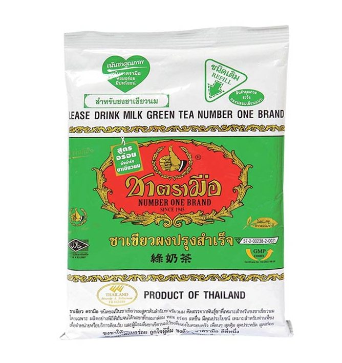 Тайский зеленый молочный чай Number One 200 гр