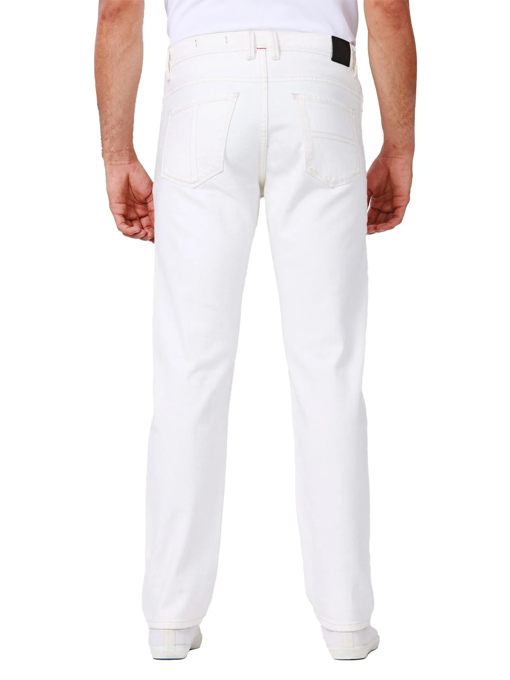 JOHN HENRY Men's Jeans (Regular Fit) DENIM Off-White