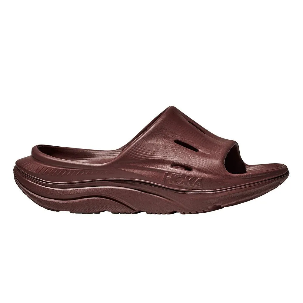 HOKA Ora Recovery Slide 3 Unisex Sandals Brown - HO229SH109ELTH