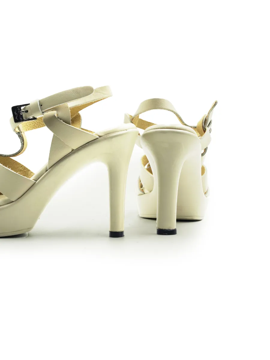 SENSO Women PU HEEL Cream