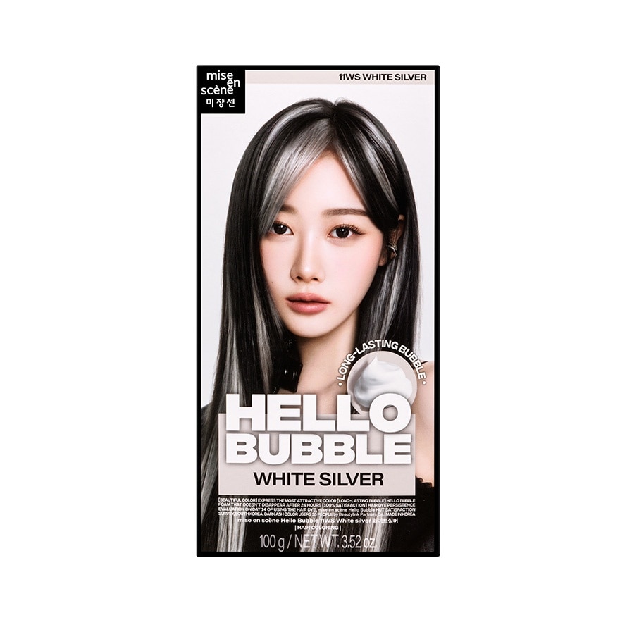 Mise En Scene Hello Bubble 11WS White Silver - White Silver