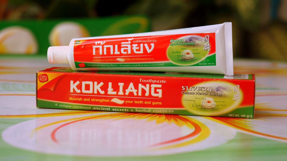 Безсульфатная зубная паста Kokliang 100 гр