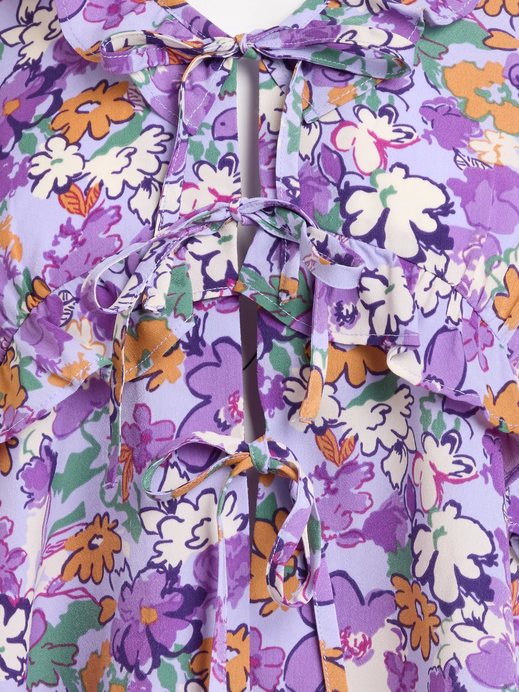 DEFRY 01 Women Blouse Long Sleeves Floral Printed