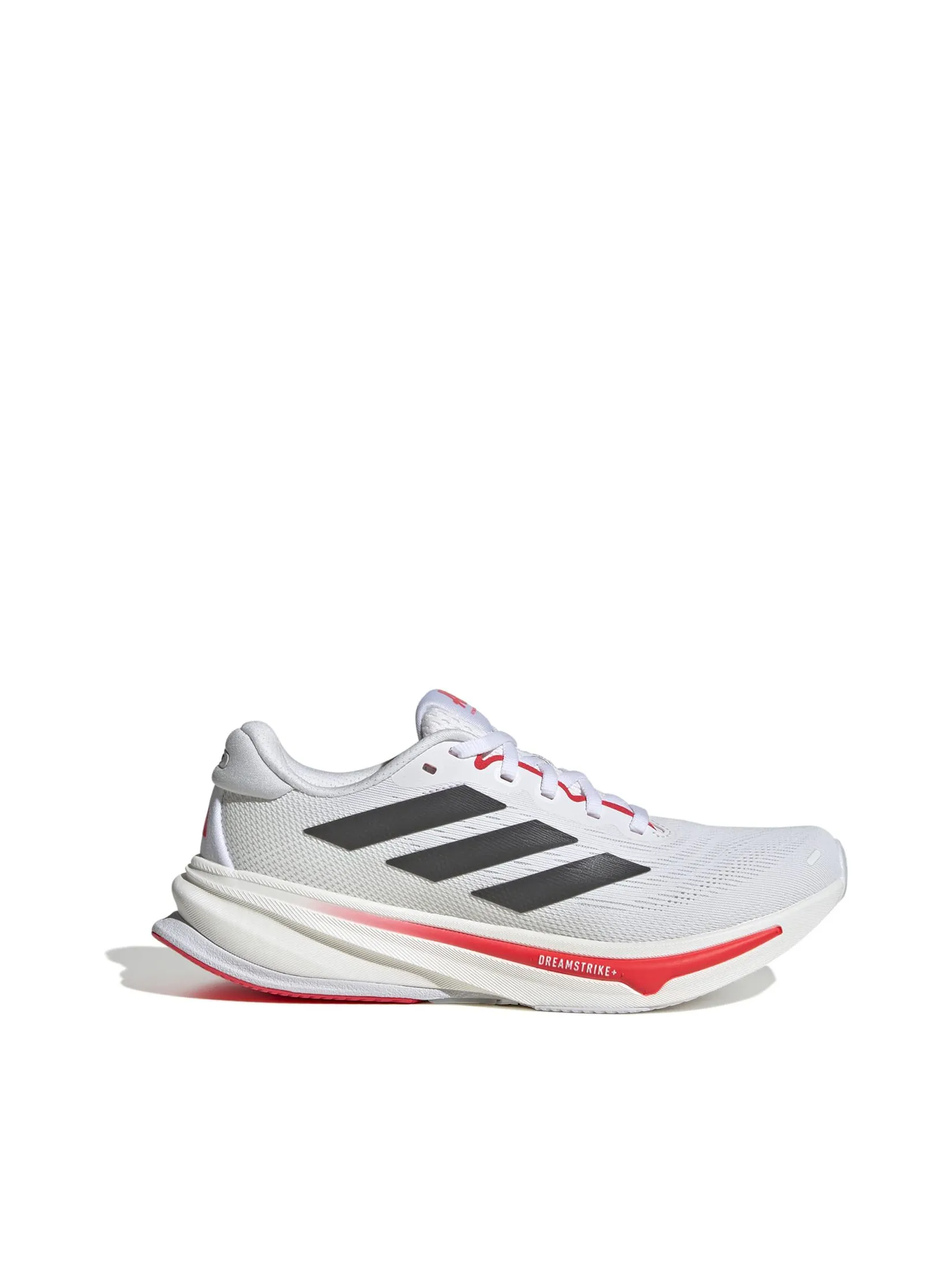 ADIDAS Women Running Shoes Supernova Rise 2 JQ4793 Cloud White / Night Metallic / Lucid Red