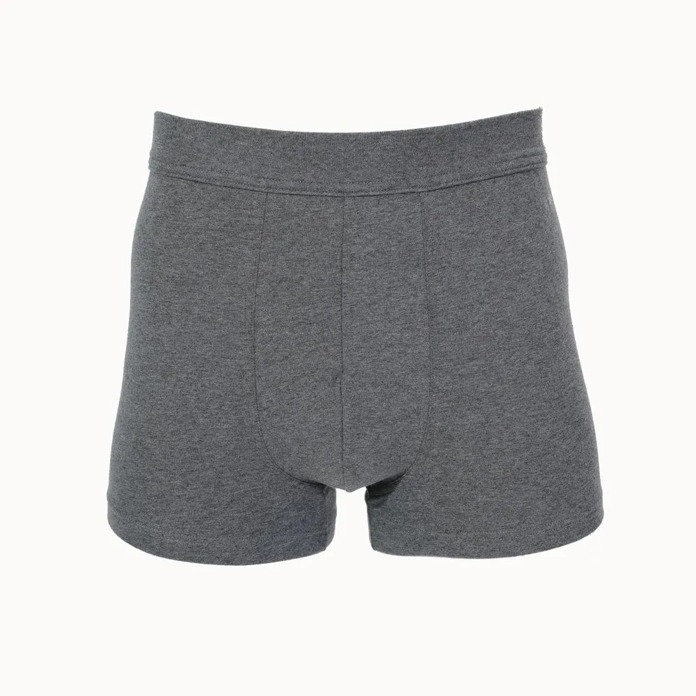 JOCKEY UNDERWEAR COTTON STRETCH KU 1145 TRUNKS GREY