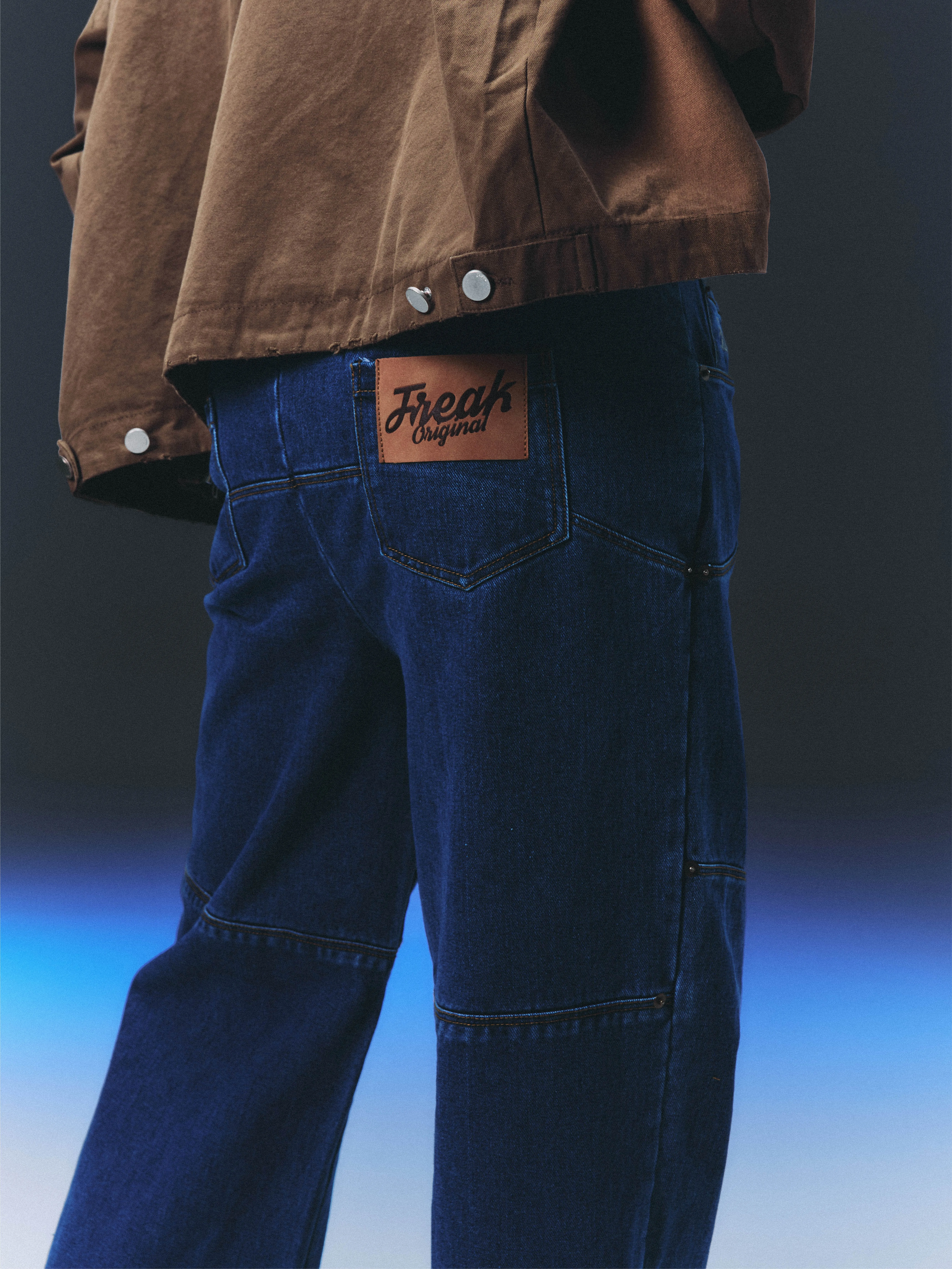 FREAK SS.09 - Freak Stitcth Denim Men Pants Blue