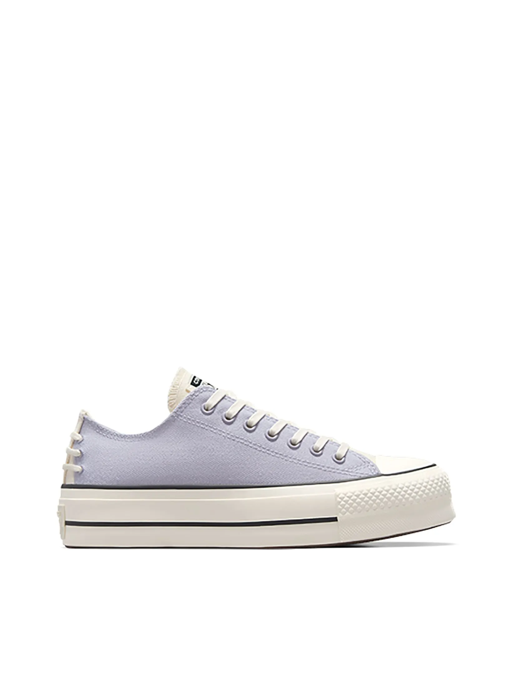 CONVERSE Women Sneakers Ctas Lift Classic Romantic Ox Purple Lavender Trek/Black/Egret Size - 7 US