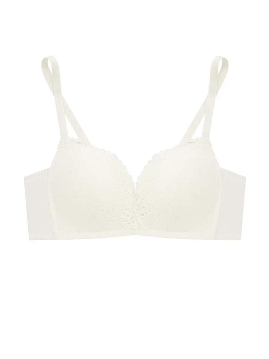 SABINA Modern V Woman Wireless Bra - Cream Size - B32