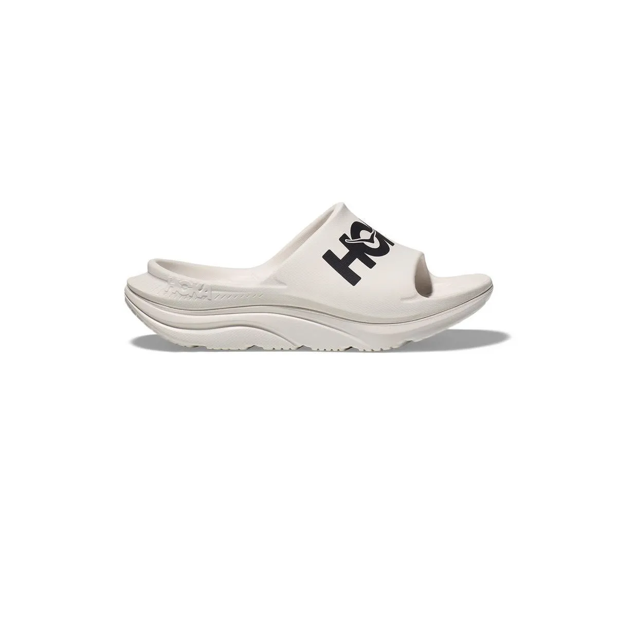 HOKA Unisex Sandals Ora Athletic Slide White - HO229SH728DZTH