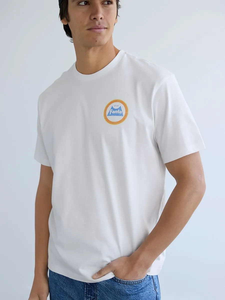 AMERICAN EAGLE MEN G SS FANTA SET IN TEE- PC DYE + SERIOUSLY SOFT 100 WHITE