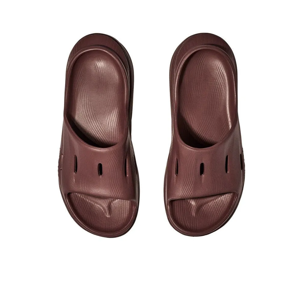 HOKA Ora Recovery Slide 3 Unisex Sandals Brown - HO229SH109ELTH