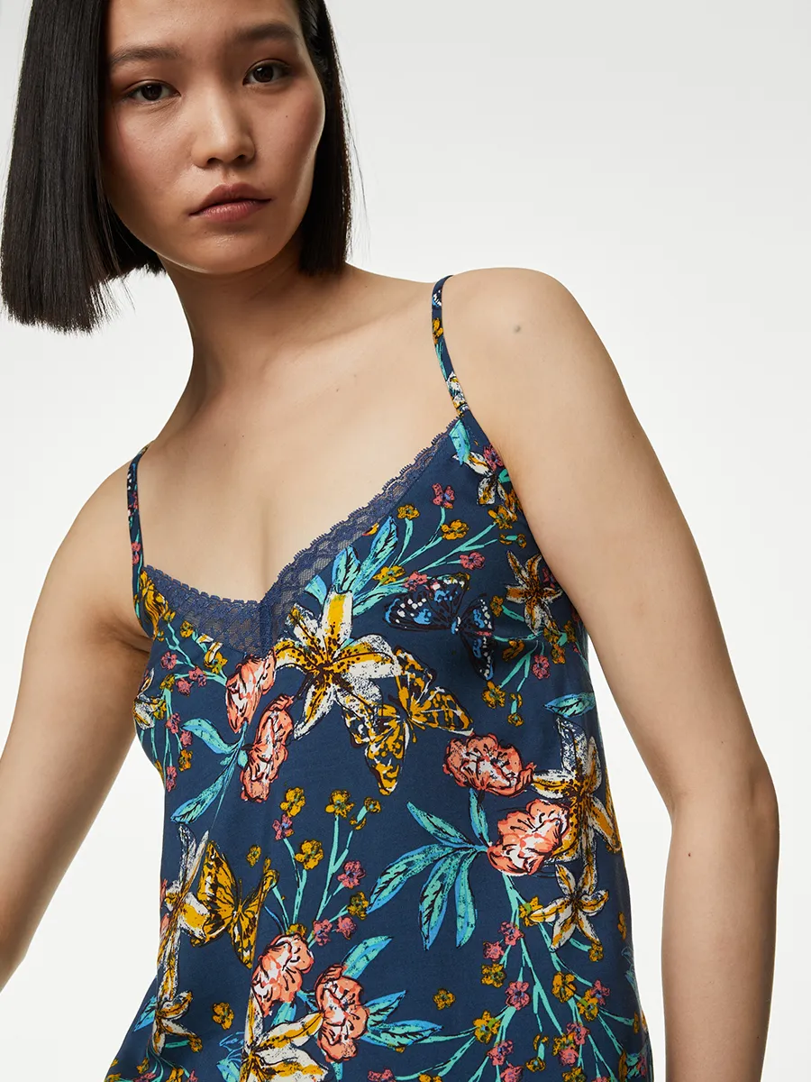 MARKS & SPENCER Women Cami Top Floral Printed