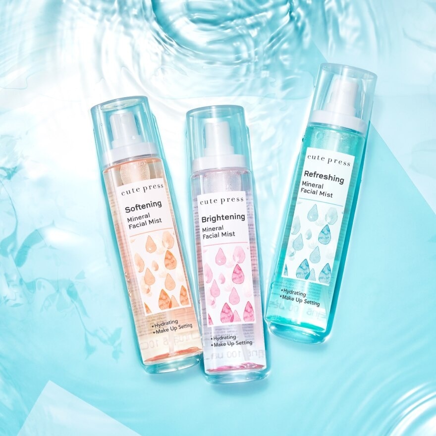 Cute Press Brightening Mineral Facial Mist 100 ml.