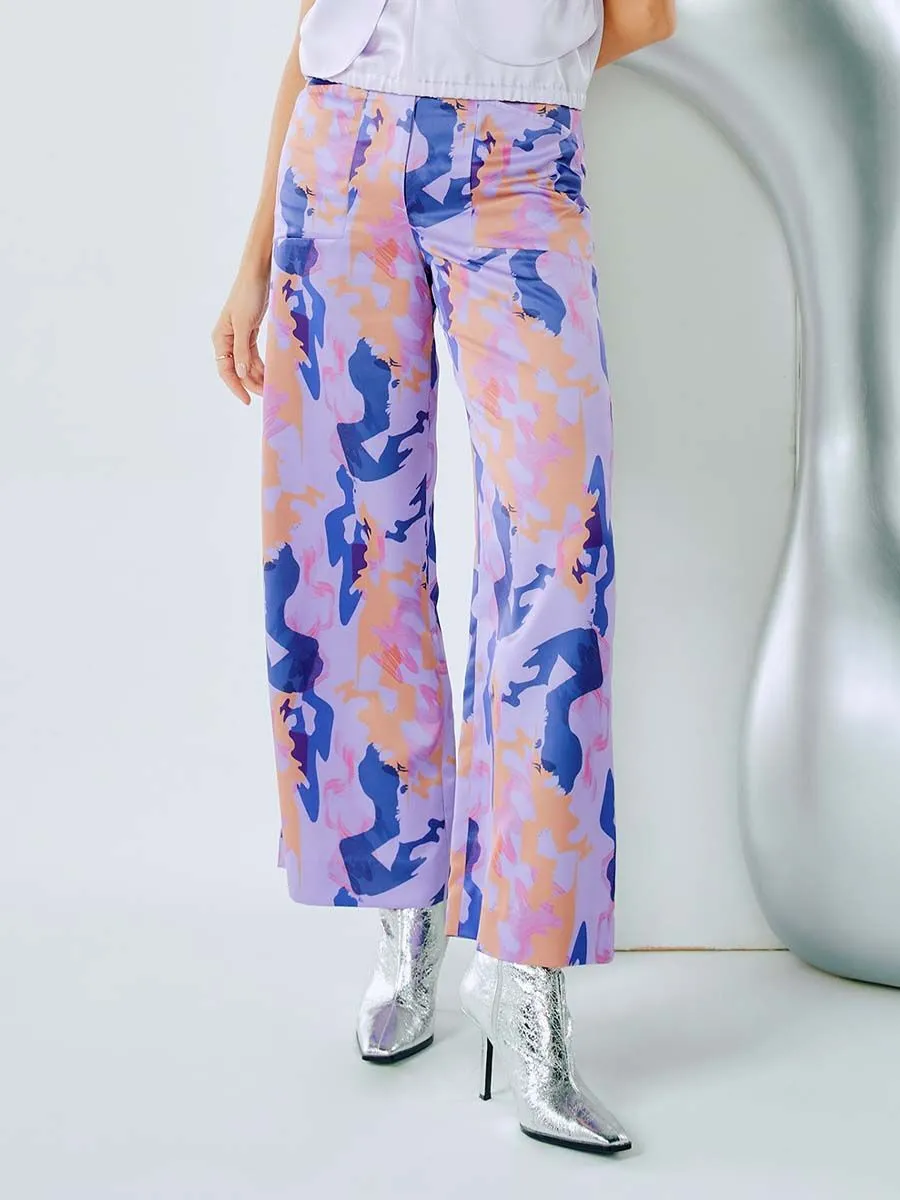 SHAKA Woman Pants The Venus Purple