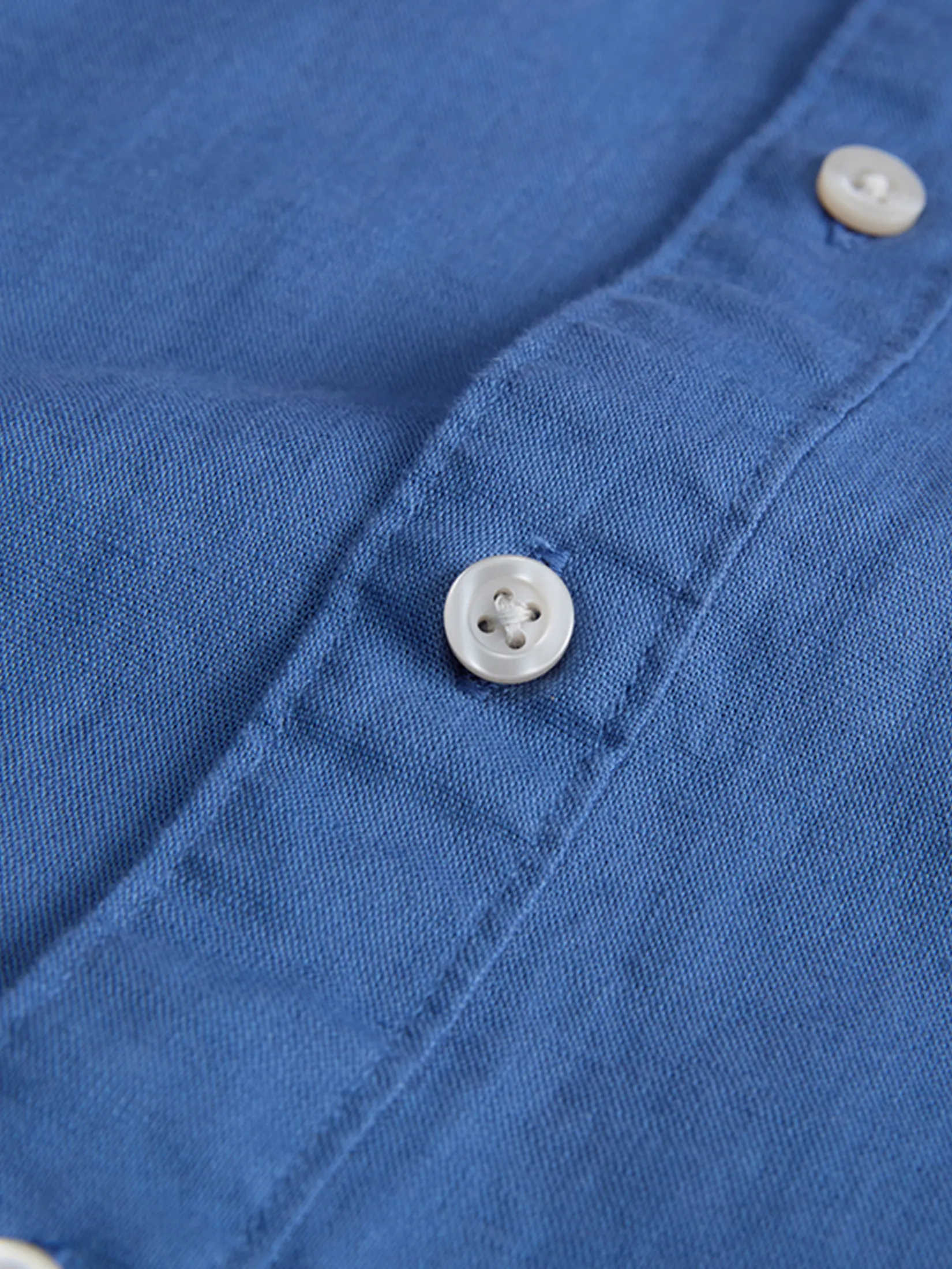 GIORDANO Men s Online Exclusive Regular Poplin Linen Shirt (Korea) Blue