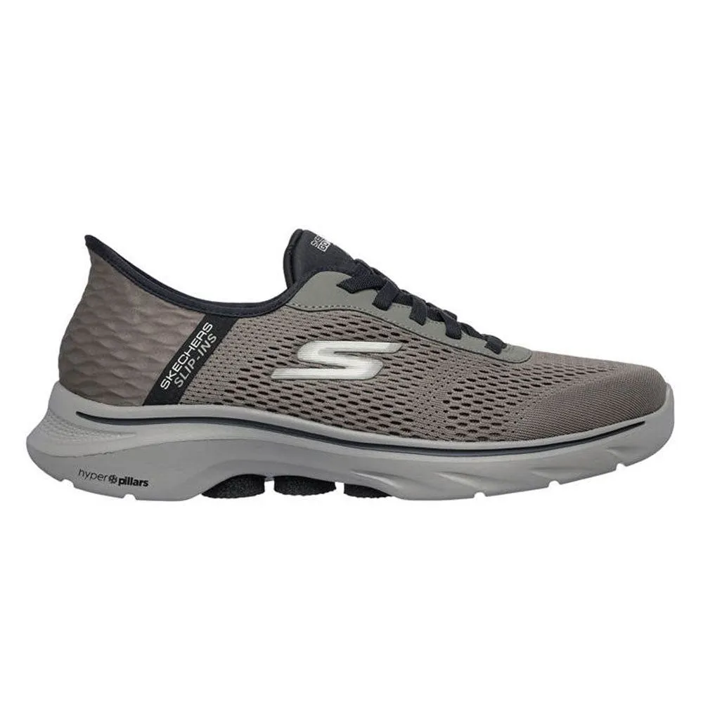 SKECHERS Men Training Shoes Slip-ins®: GO WALK 7™ - Free Hand 2 Brown - SK108SH757EFTH Size - 11 US