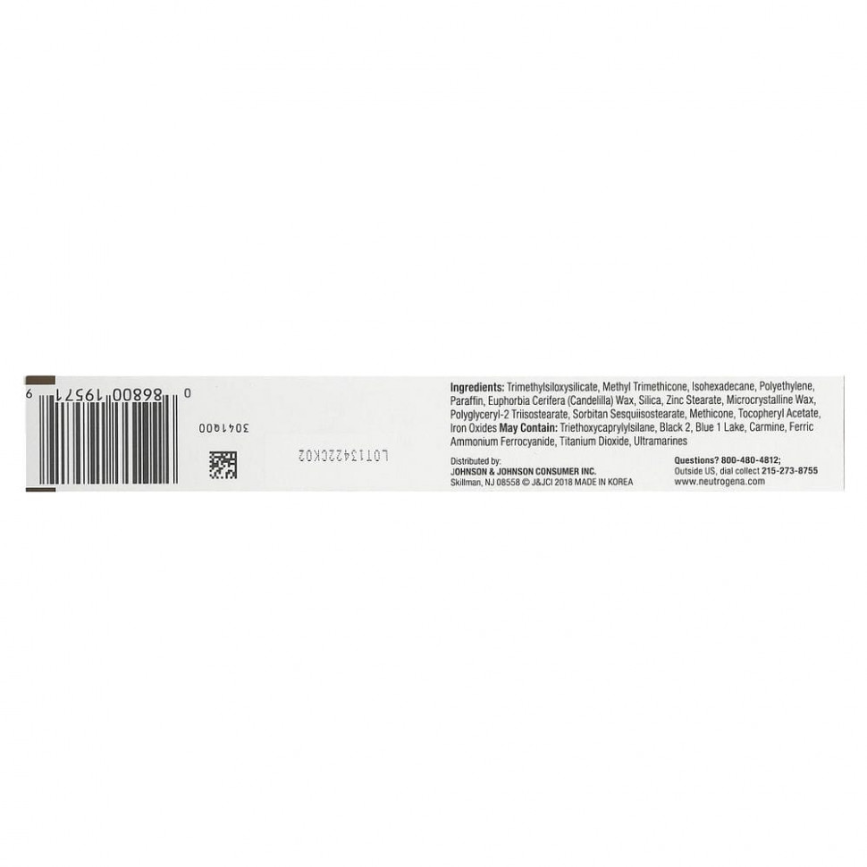 Neutrogena, Smokey Kohl Eyeliner, темно-коричневый 30, 0,40 г (0,014 унции)