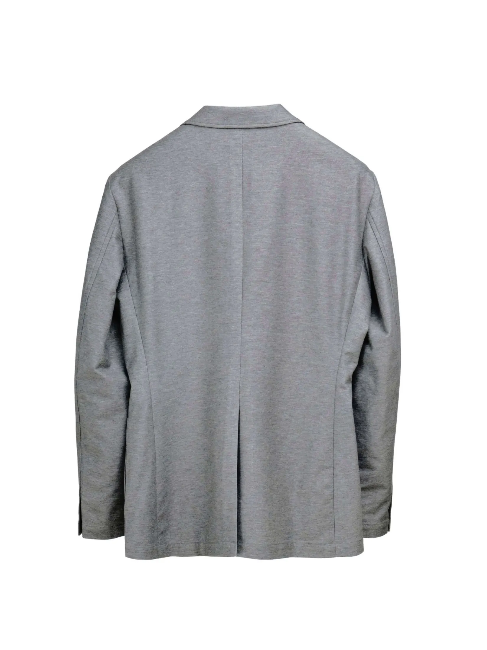 TAKEO KIKUCHI MEN GREY TWILL JERSEY CASUAL SUIT JACKET