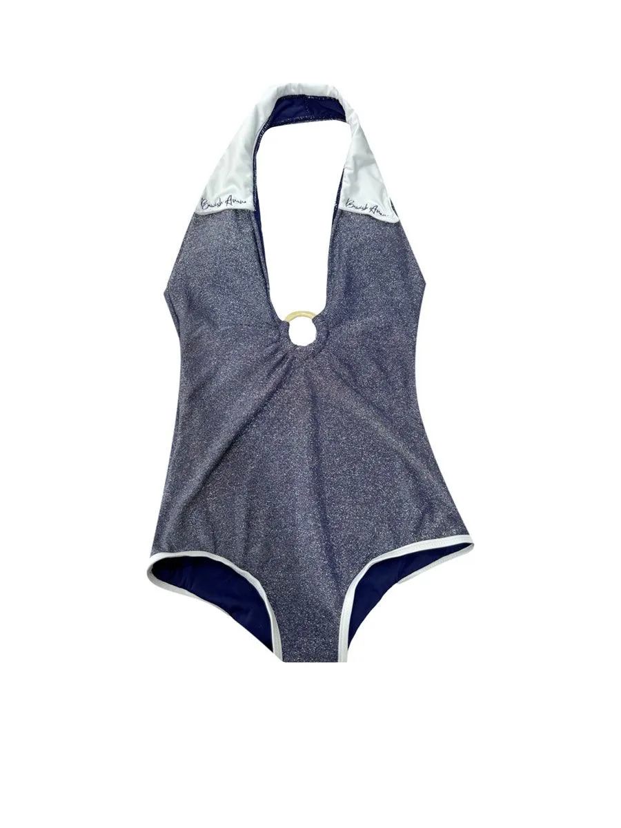 BEWISH ANANA Collar glitter onepiece CLGOP05 Lycra