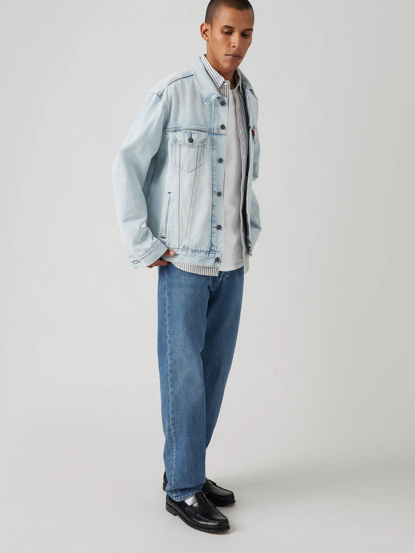 LEVI'S Men's 501 Original Jeans  Dark Blue