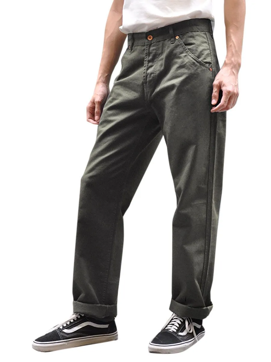 SIMPLE&RAW Union Utility Pants Sk841 Green