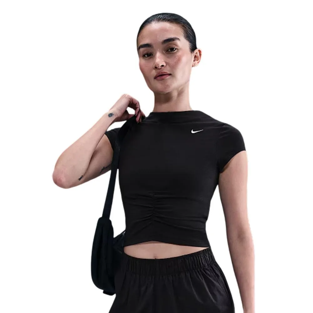 NIKE Sportswear Chill Knit Women T-Shirt Black - NI083AP793ENTH