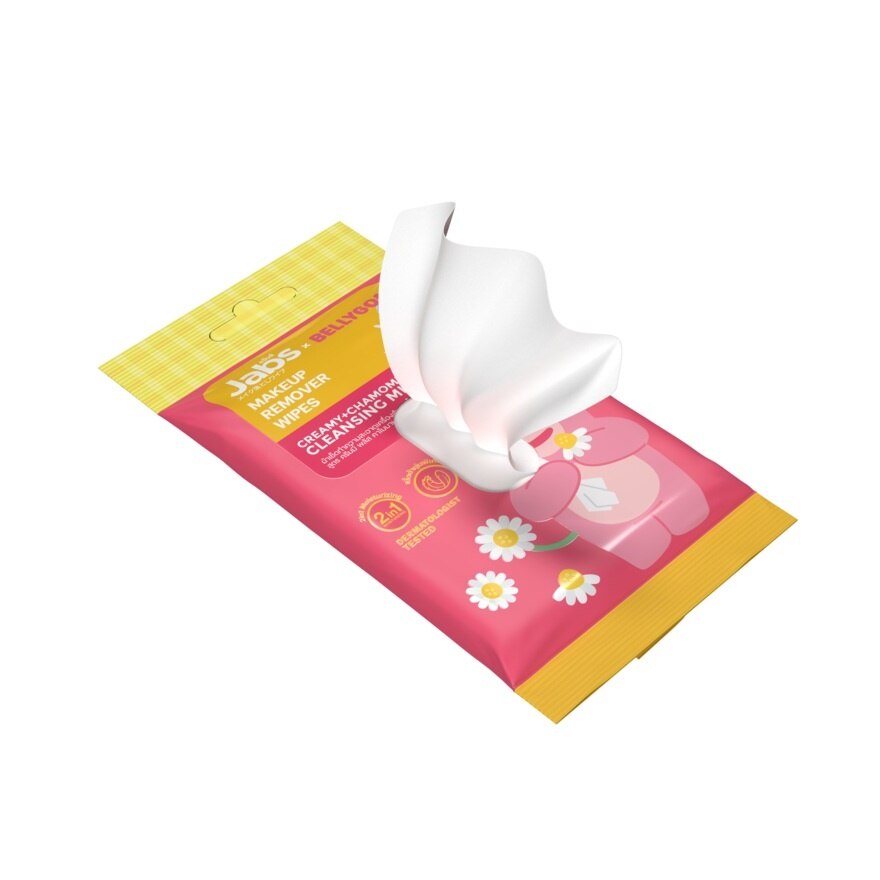 Jabs Makeup Remover Wipes Creamy Plus Chamomile 10'S