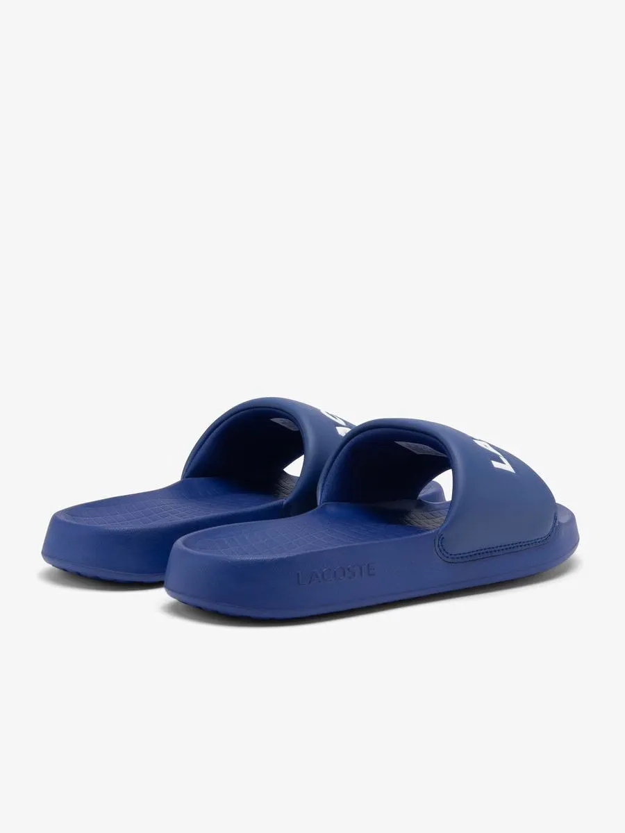 LACOSTE Blue Men’s Serve Slide 1.0 Fabric