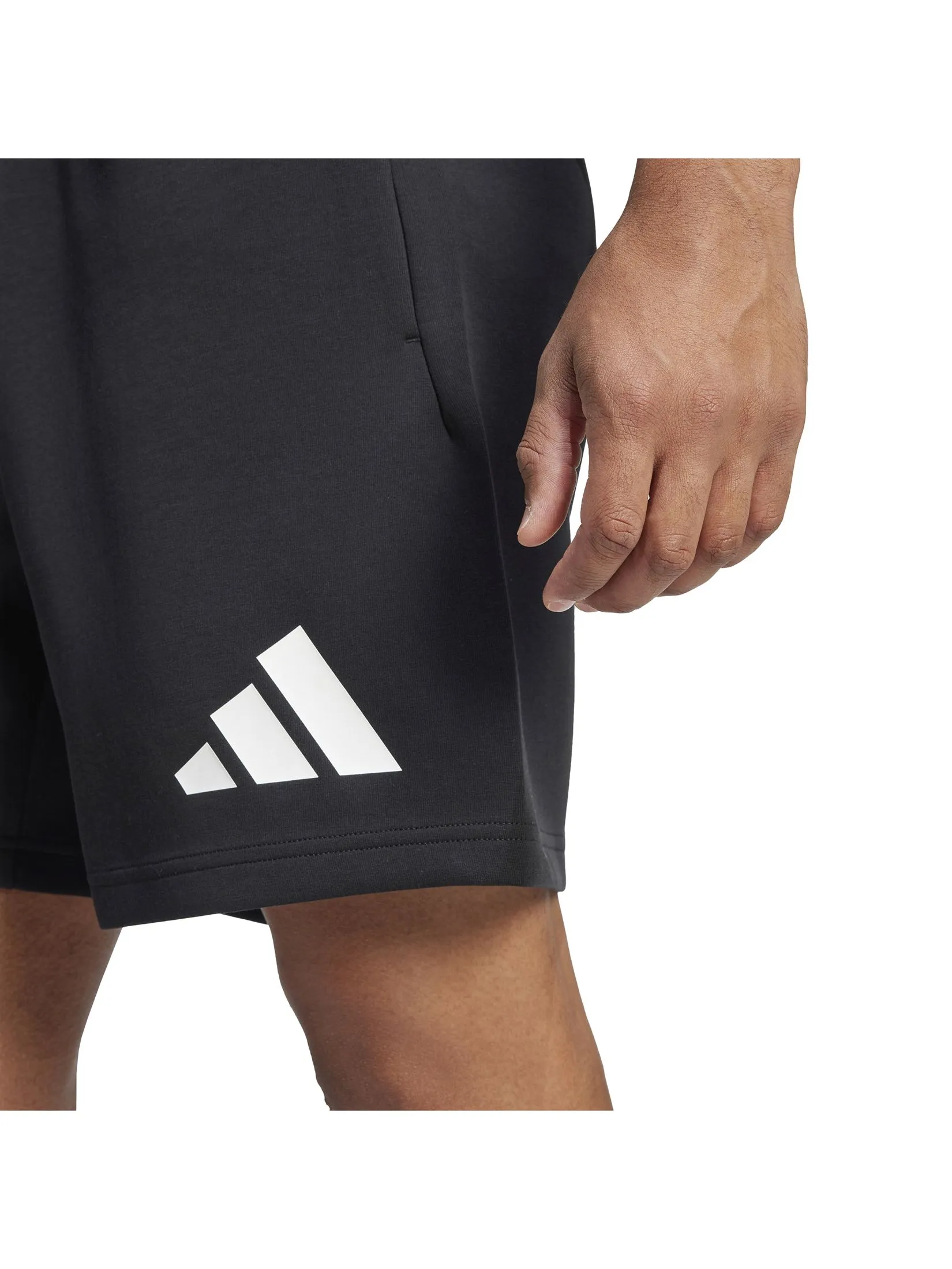ADIDAS Men Shorts Future Icons 3 Bar Logo Black