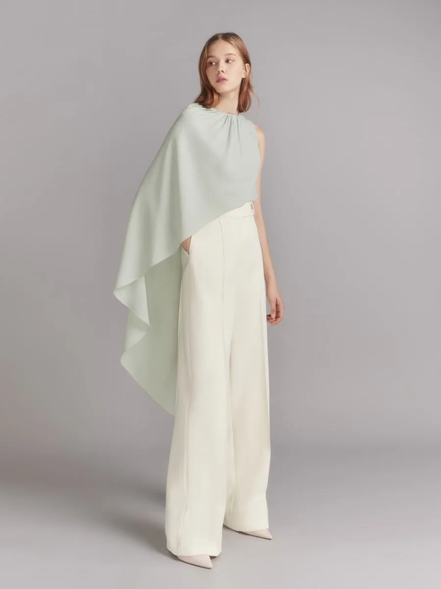 ASAVA (AW23) Harper Women Straight Pants Ivory