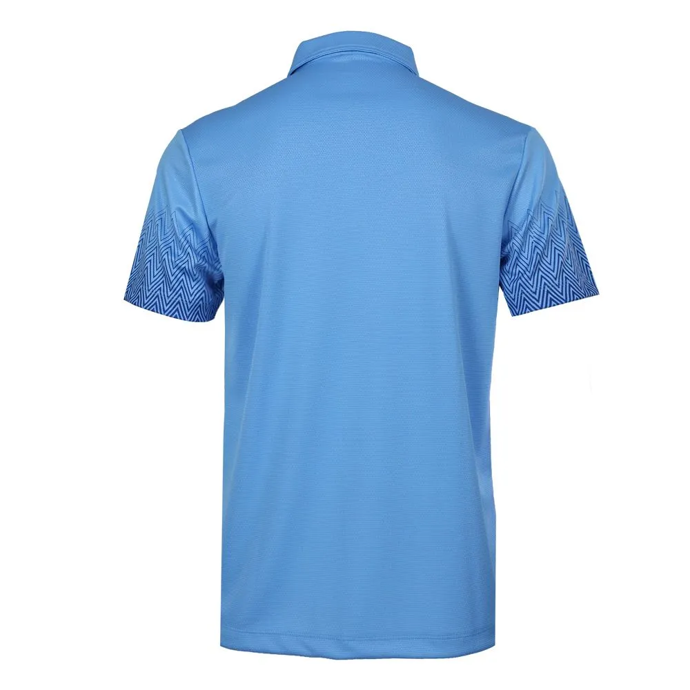 GRAND SPORT Light blue Men's polo shirt (012584)