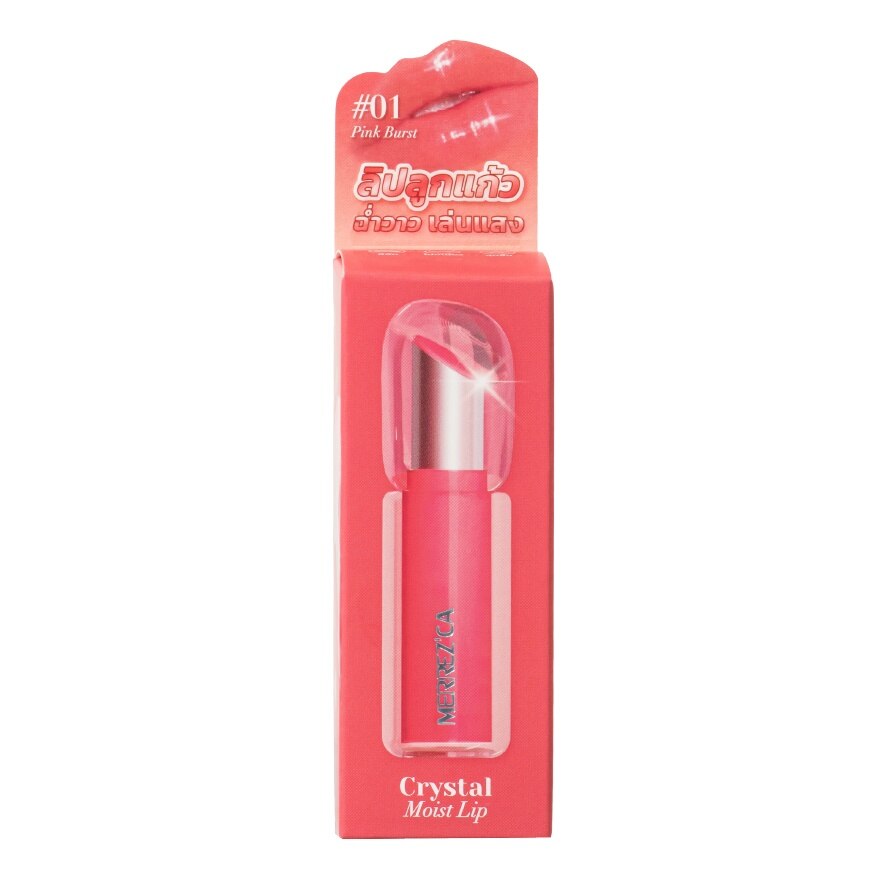 Merrez'Ca Crystal Moist Lip 01 - 01 Pink Burst