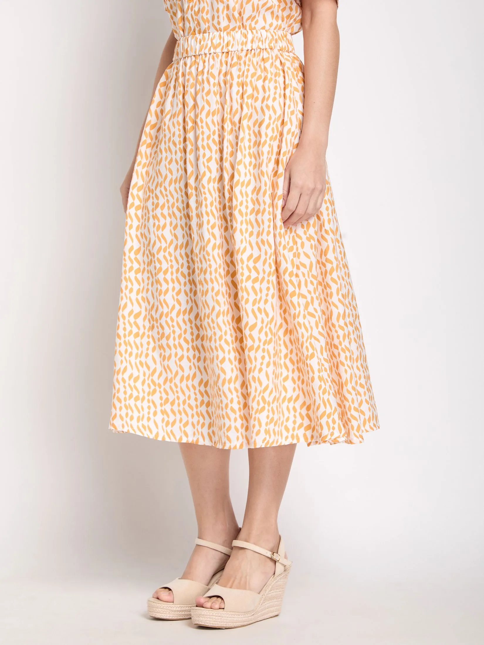 EASY PIECES Women Maxi Skirt Print