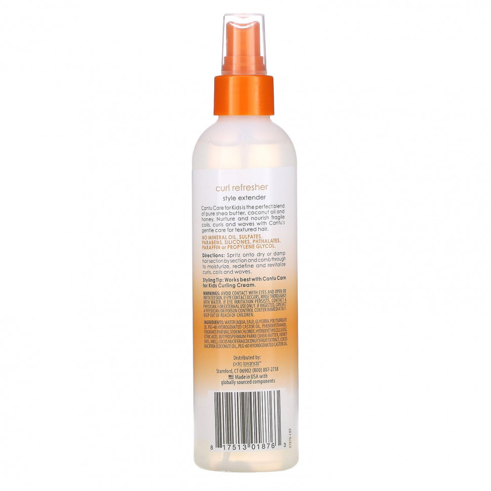 Cantu, Care For Kids, Curl Refresher, 236 мл (8 жидк. Унций)